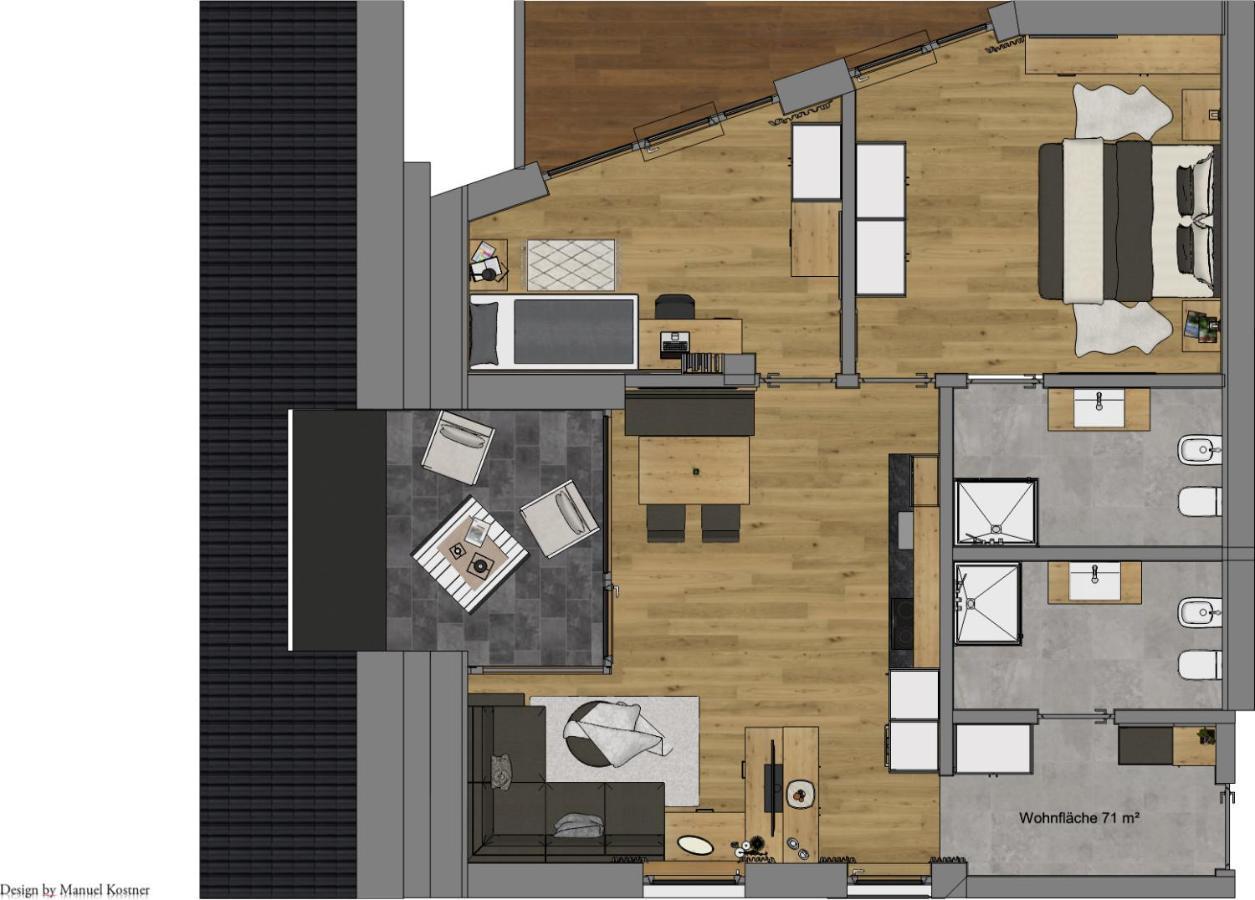 Appartements Pedescin Ορτιζέι Εξωτερικό φωτογραφία